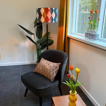 Sfeervolle Met Sauna Aan De Rand Het Bos