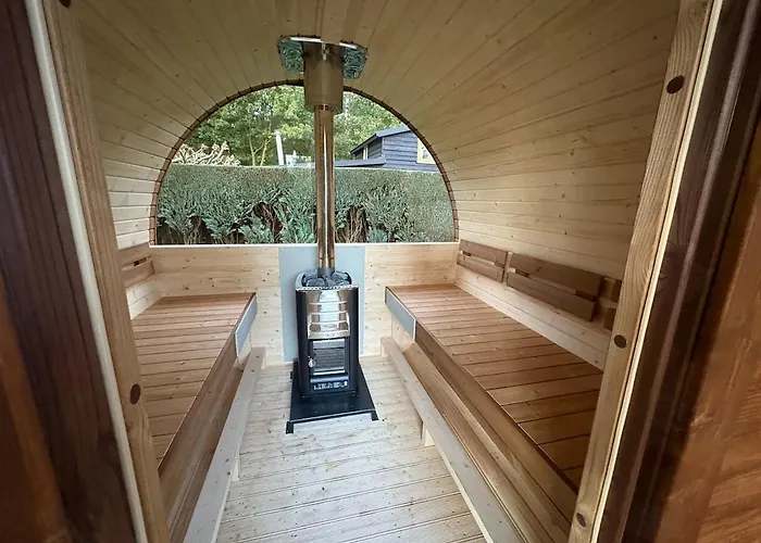 度假居 Sfeervolle Met Sauna Aan De Rand Het Bos 皮滕